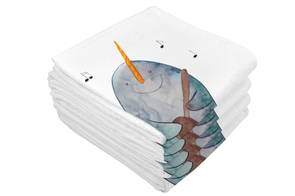 50 x 100 Handtuch Narwal Gitarre Handtuch, Badehandtuch, Badezimmer, Handtücher, groß, Kinder, Baby, Meerestiere, Meer, Urlaub, Narwal, Wal, Tanzen, Probleme, Problemlösung, Frust, Gespräche, Gitarre