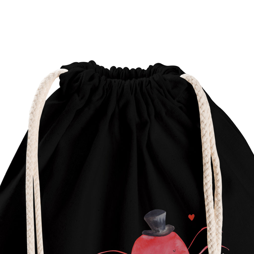 Sportbeutel Hummer mit Weizen Turnbeutel, Beutel, Sporttasche, Tasche, Stoffbeutel, Meerestiere, Meer, Urlaub, Garnele, Garnelen, Bier, Kochen, Männerhaushalt, Junggeselle, Junggesellin, Bierliebhaber, Kneipe, Gasthaus, Wirtschaft