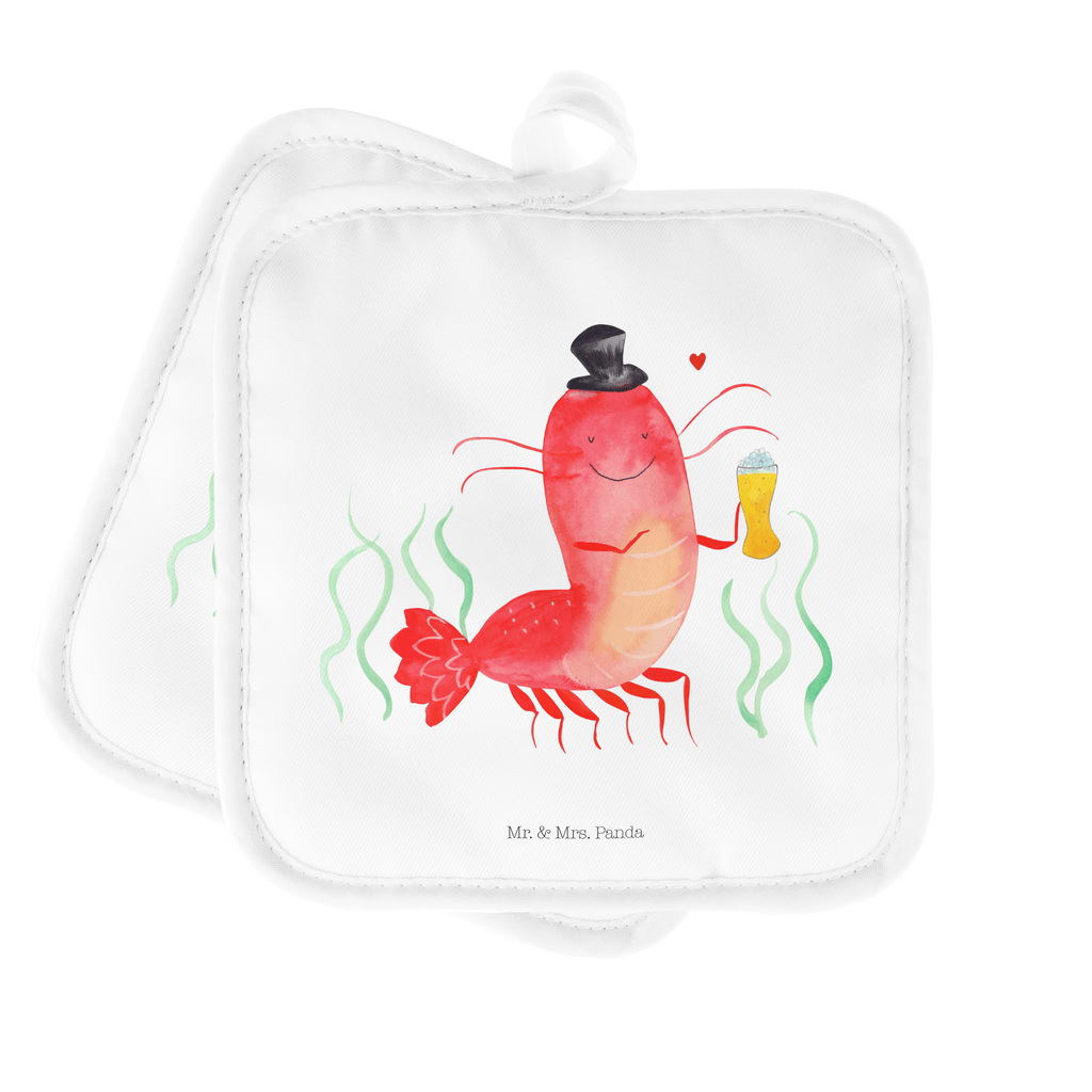 2er Set Topflappen  Hummer mit Weizen Topflappen, Topfuntersetzer, Ofenhandschuh, Topflappen Set, Topflappen lustig, Topflappen mit Spruch, Meerestiere, Meer, Urlaub, Garnele, Garnelen, Bier, Kochen, Männerhaushalt, Junggeselle, Junggesellin, Bierliebhaber, Kneipe, Gasthaus, Wirtschaft