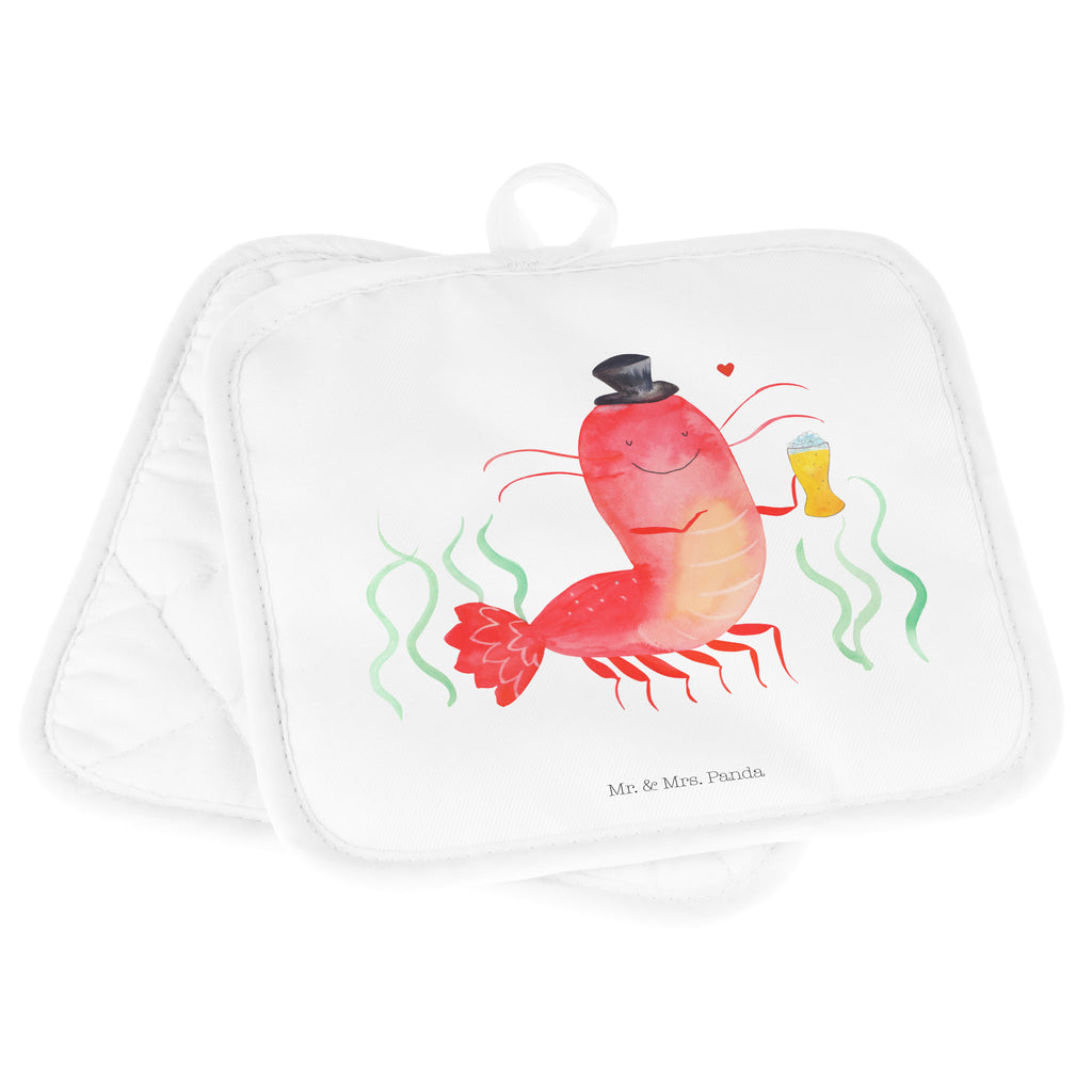 2er Set Topflappen  Hummer mit Weizen Topflappen, Topfuntersetzer, Ofenhandschuh, Topflappen Set, Topflappen lustig, Topflappen mit Spruch, Meerestiere, Meer, Urlaub, Garnele, Garnelen, Bier, Kochen, Männerhaushalt, Junggeselle, Junggesellin, Bierliebhaber, Kneipe, Gasthaus, Wirtschaft