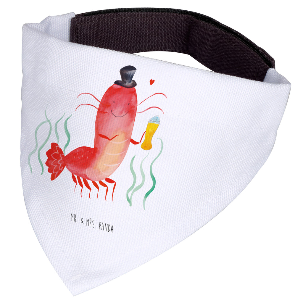 Hundehalstuch L Hummer mit Weizen Hundehalstuch, Halstuch, Hunde, Tuch, groß, große Hunde, Meerestiere, Meer, Urlaub, Garnele, Garnelen, Bier, Kochen, Männerhaushalt, Junggeselle, Junggesellin, Bierliebhaber, Kneipe, Gasthaus, Wirtschaft