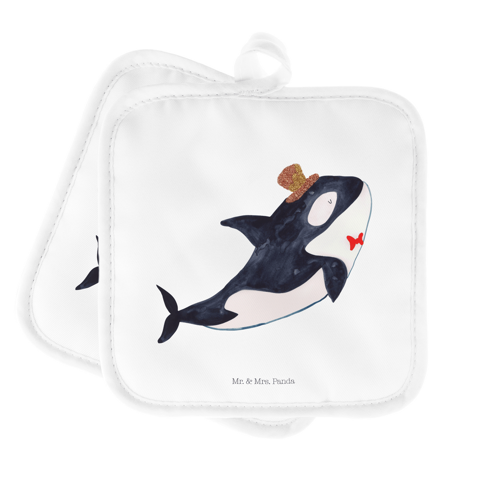 2er Set Topflappen  Orca Zylinder Topflappen, Topfuntersetzer, Ofenhandschuh, Topflappen Set, Topflappen lustig, Topflappen mit Spruch, Meerestiere, Meer, Urlaub, Narwal, Glitter, Konfetti, Glitzer, Geburtstag, Feier, Fete, Fest, Glückwunsch, Orca