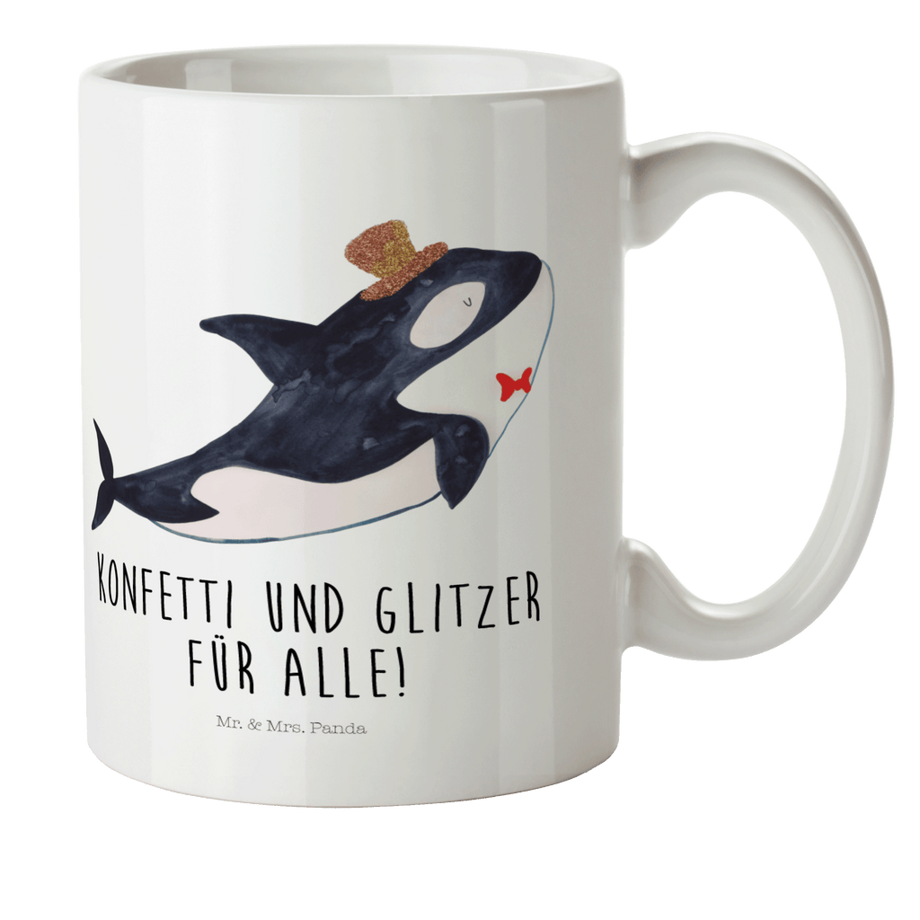 Kindertasse Orca Zylinder Kunststoff Tasse, Kindergarten, Tasse, Trinkbecher, Camping Becher, Kaffeetasse, Kunststoffbecher, Kindergartenbecher, Outdoorgeschirr, Kunststoffgeschirr, Reisebecher, Reisetasse, Kinderbecher, Meerestiere, Meer, Urlaub, Narwal, Glitter, Konfetti, Glitzer, Geburtstag, Feier, Fete, Fest, Glückwunsch, Orca