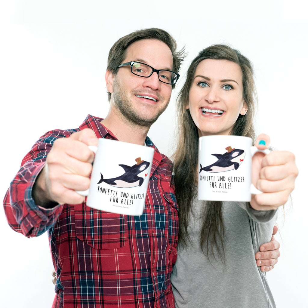 Kindertasse Orca Zylinder Kunststoff Tasse, Kindergarten, Tasse, Trinkbecher, Camping Becher, Kaffeetasse, Kunststoffbecher, Kindergartenbecher, Outdoorgeschirr, Kunststoffgeschirr, Reisebecher, Reisetasse, Kinderbecher, Meerestiere, Meer, Urlaub, Narwal, Glitter, Konfetti, Glitzer, Geburtstag, Feier, Fete, Fest, Glückwunsch, Orca