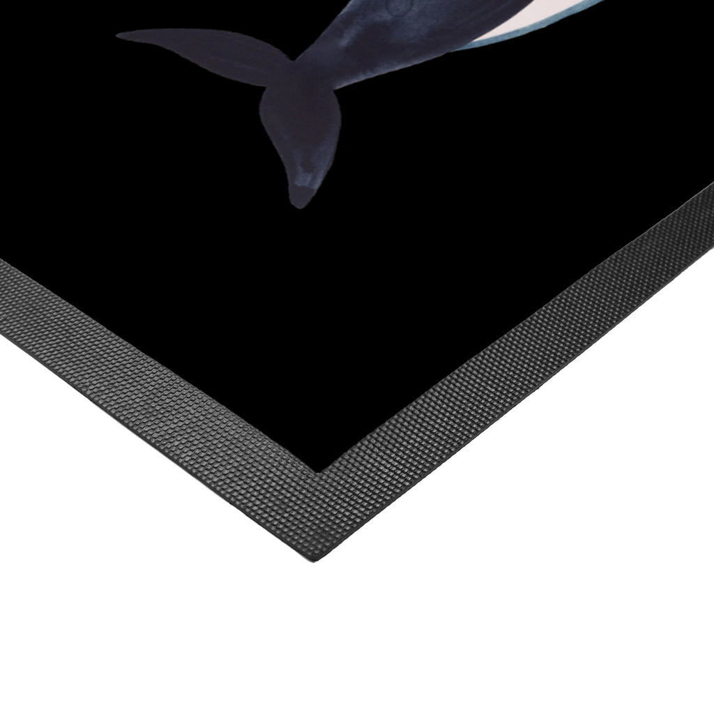 Fußmatte Orca Zylinder Narwal, Glitter, Konfetti, Glitzer, Geburtstag, Feier, Fete, Fest, Glückwunsch, Orca Türvorleger, Schmutzmatte, Fußabtreter, Matte, Schmutzfänger, Fußabstreifer, Schmutzfangmatte, Türmatte, Motivfußmatte,  Haustürmatte, Vorleger  Meerestiere, Meer, Urlaub