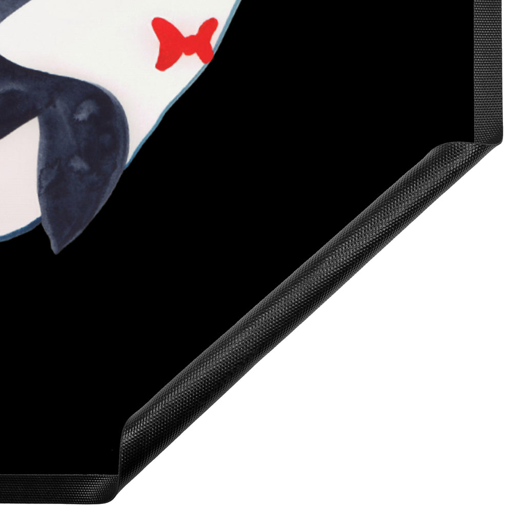 Fußmatte Orca Zylinder Narwal, Glitter, Konfetti, Glitzer, Geburtstag, Feier, Fete, Fest, Glückwunsch, Orca Türvorleger, Schmutzmatte, Fußabtreter, Matte, Schmutzfänger, Fußabstreifer, Schmutzfangmatte, Türmatte, Motivfußmatte,  Haustürmatte, Vorleger  Meerestiere, Meer, Urlaub