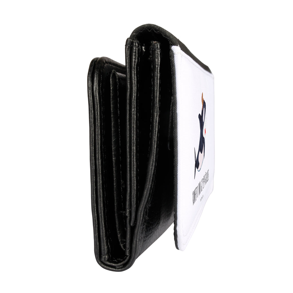 Damen Portemonnaie Orca Zylinder Portemonnaie, Portemonee, Geldbörse, Damen, Groß, XXL, Geldbeutel, Portemonnaies, Meerestiere, Meer, Urlaub, Narwal, Glitter, Konfetti, Glitzer, Geburtstag, Feier, Fete, Fest, Glückwunsch, Orca