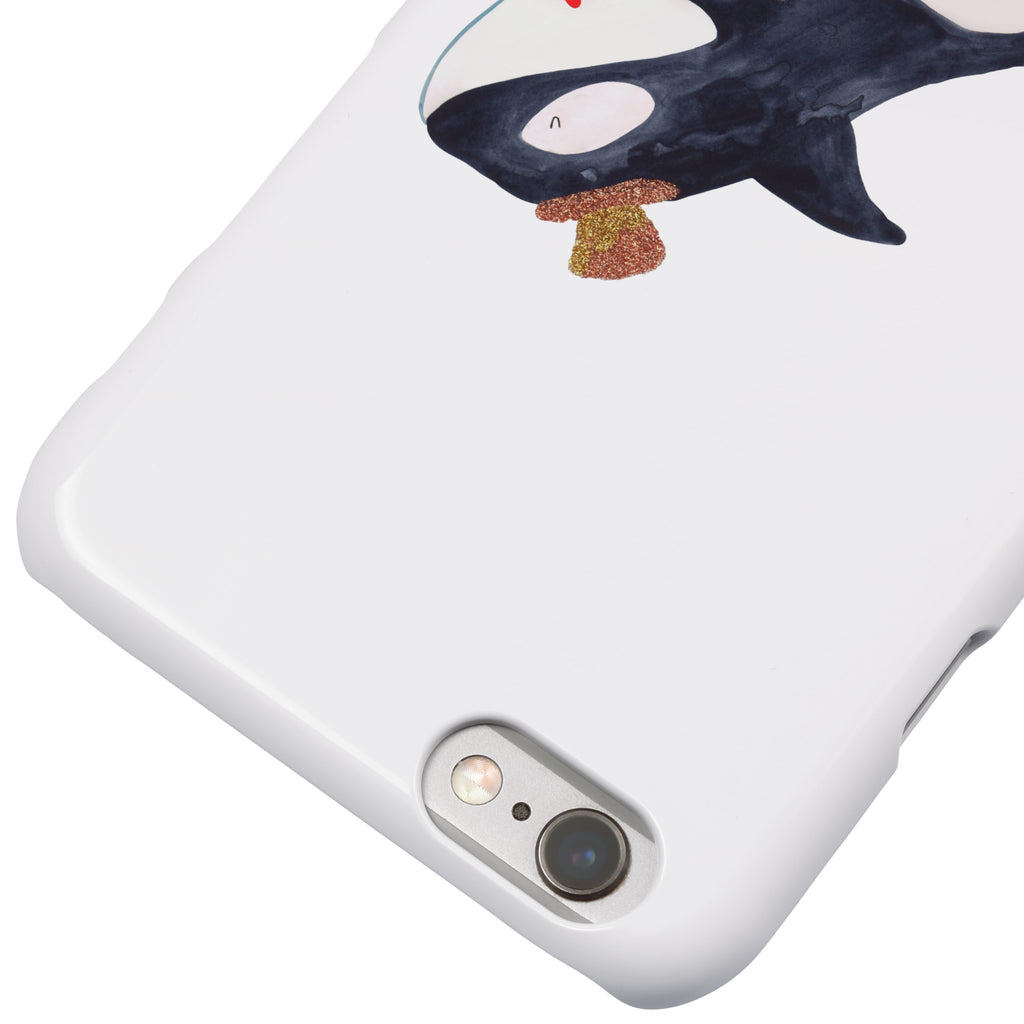Iphone 6 / 6S Handyhülle Orca Zylinder Handyhülle, Handycover, Cover, Handy, Hülle, Iphone 6, Iphone 6s, Meerestiere, Meer, Urlaub, Narwal, Glitter, Konfetti, Glitzer, Geburtstag, Feier, Fete, Fest, Glückwunsch, Orca