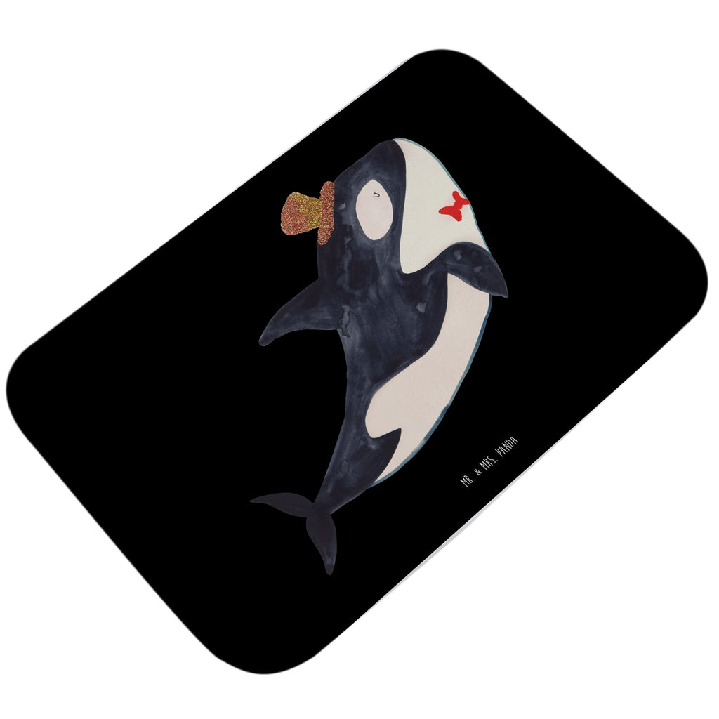 Badvorleger Orca Zylinder Badematte, Badteppich, Duschvorleger, Badezimmerteppich, Badezimmermatte, Badvorleger, Duschmatte, Duschteppich, Meerestiere, Meer, Urlaub, Narwal, Glitter, Konfetti, Glitzer, Geburtstag, Feier, Fete, Fest, Glückwunsch, Orca