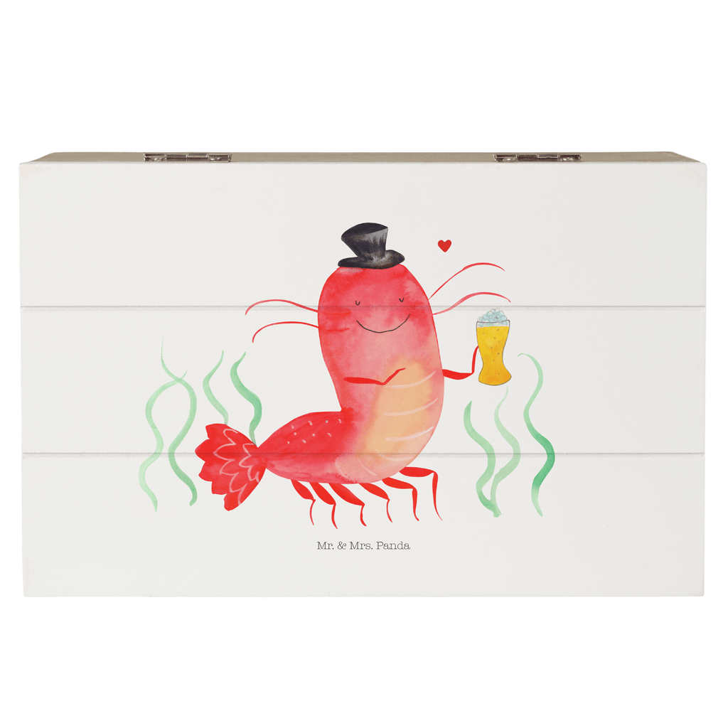 Holzkiste Hummer mit Weizen Holzkiste, Kiste, Schatzkiste, Truhe, Schatulle, XXL, Erinnerungsbox, Erinnerungskiste, Dekokiste, Aufbewahrungsbox, Meerestiere, Meer, Urlaub, Garnele, Garnelen, Bier, Kochen, Männerhaushalt, Junggeselle, Junggesellin, Bierliebhaber, Kneipe, Gasthaus, Wirtschaft