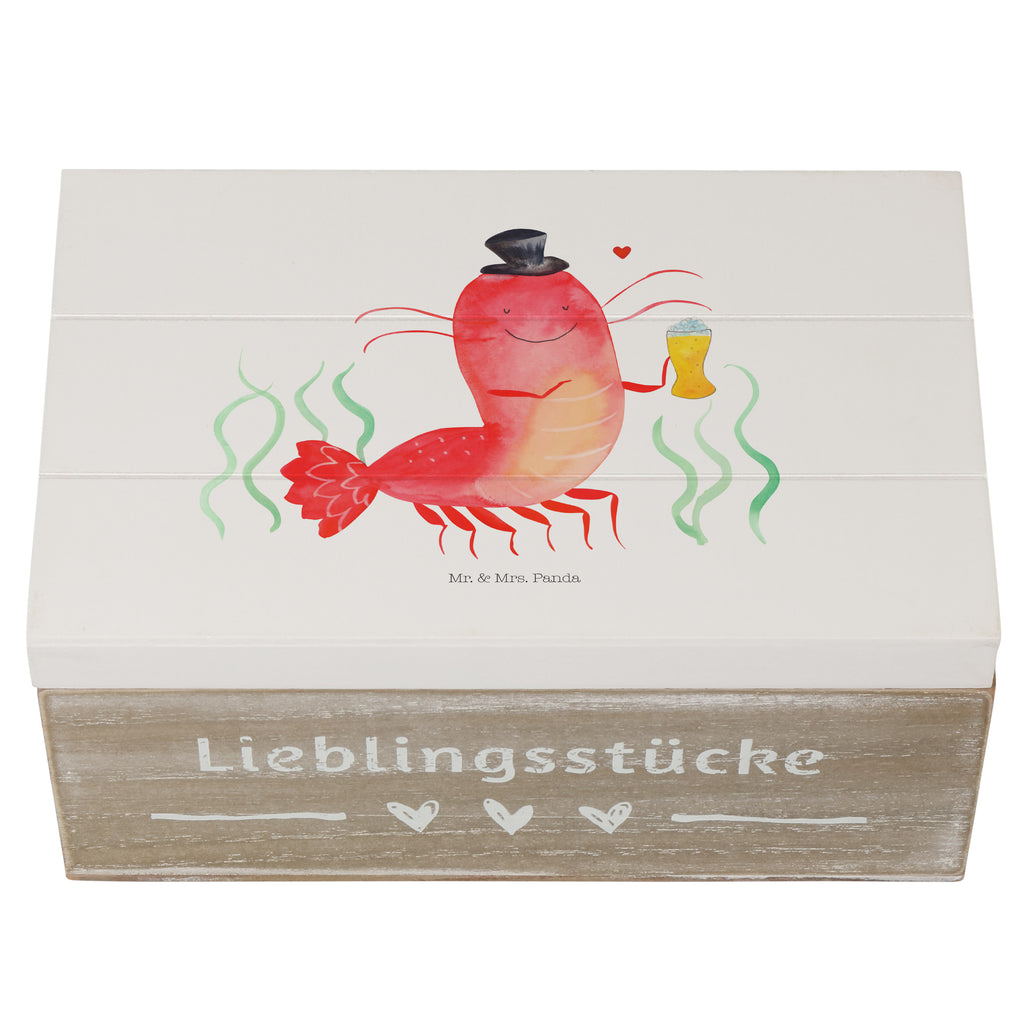 Holzkiste Hummer mit Weizen Holzkiste, Kiste, Schatzkiste, Truhe, Schatulle, XXL, Erinnerungsbox, Erinnerungskiste, Dekokiste, Aufbewahrungsbox, Meerestiere, Meer, Urlaub, Garnele, Garnelen, Bier, Kochen, Männerhaushalt, Junggeselle, Junggesellin, Bierliebhaber, Kneipe, Gasthaus, Wirtschaft