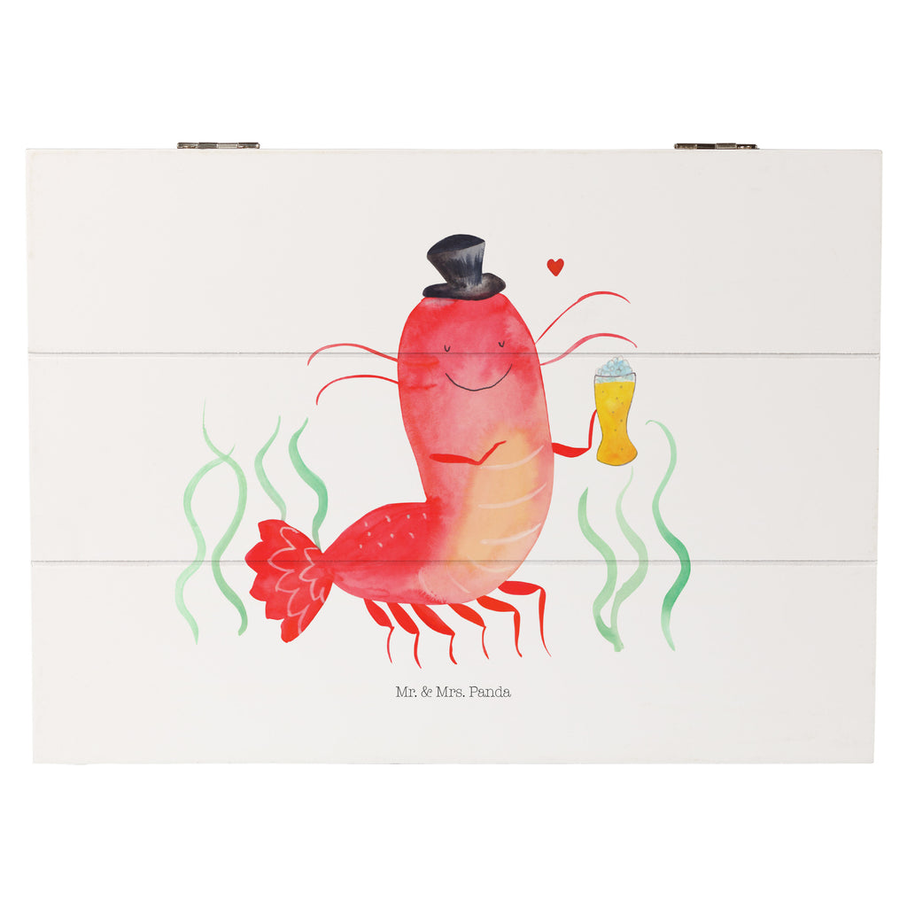 Holzkiste Hummer mit Weizen Holzkiste, Kiste, Schatzkiste, Truhe, Schatulle, XXL, Erinnerungsbox, Erinnerungskiste, Dekokiste, Aufbewahrungsbox, Meerestiere, Meer, Urlaub, Garnele, Garnelen, Bier, Kochen, Männerhaushalt, Junggeselle, Junggesellin, Bierliebhaber, Kneipe, Gasthaus, Wirtschaft