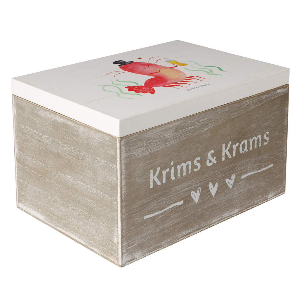 Holzkiste Hummer mit Weizen Holzkiste, Kiste, Schatzkiste, Truhe, Schatulle, XXL, Erinnerungsbox, Erinnerungskiste, Dekokiste, Aufbewahrungsbox, Meerestiere, Meer, Urlaub, Garnele, Garnelen, Bier, Kochen, Männerhaushalt, Junggeselle, Junggesellin, Bierliebhaber, Kneipe, Gasthaus, Wirtschaft
