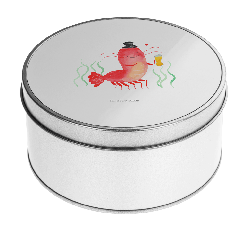 Blechdose rund Hummer mit Weizen Metalldose, Keksdose, Dose, Vorratsdose, Geschenkbox, Meerestiere, Meer, Urlaub, Garnele, Garnelen, Bier, Kochen, Männerhaushalt, Junggeselle, Junggesellin, Bierliebhaber, Kneipe, Gasthaus, Wirtschaft