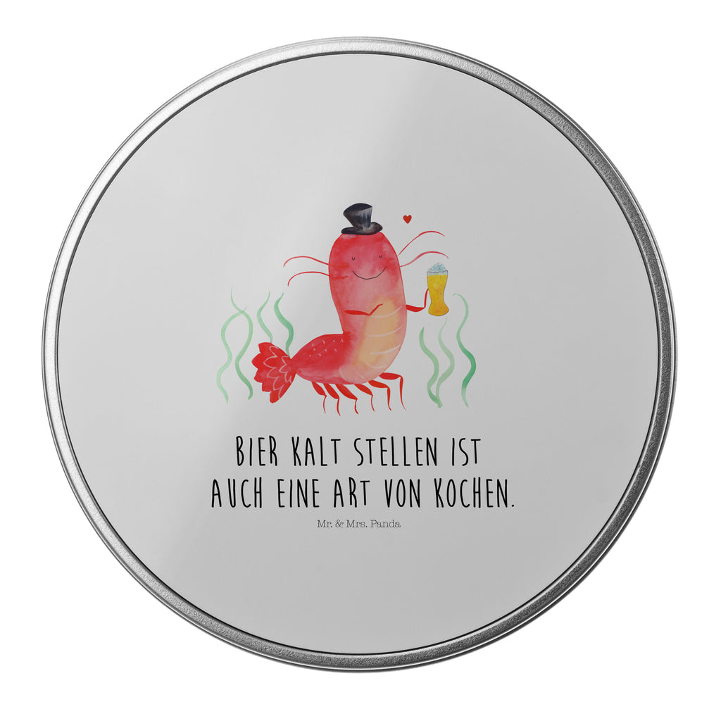 Blechdose rund Hummer mit Weizen Metalldose, Keksdose, Dose, Vorratsdose, Geschenkbox, Meerestiere, Meer, Urlaub, Garnele, Garnelen, Bier, Kochen, Männerhaushalt, Junggeselle, Junggesellin, Bierliebhaber, Kneipe, Gasthaus, Wirtschaft