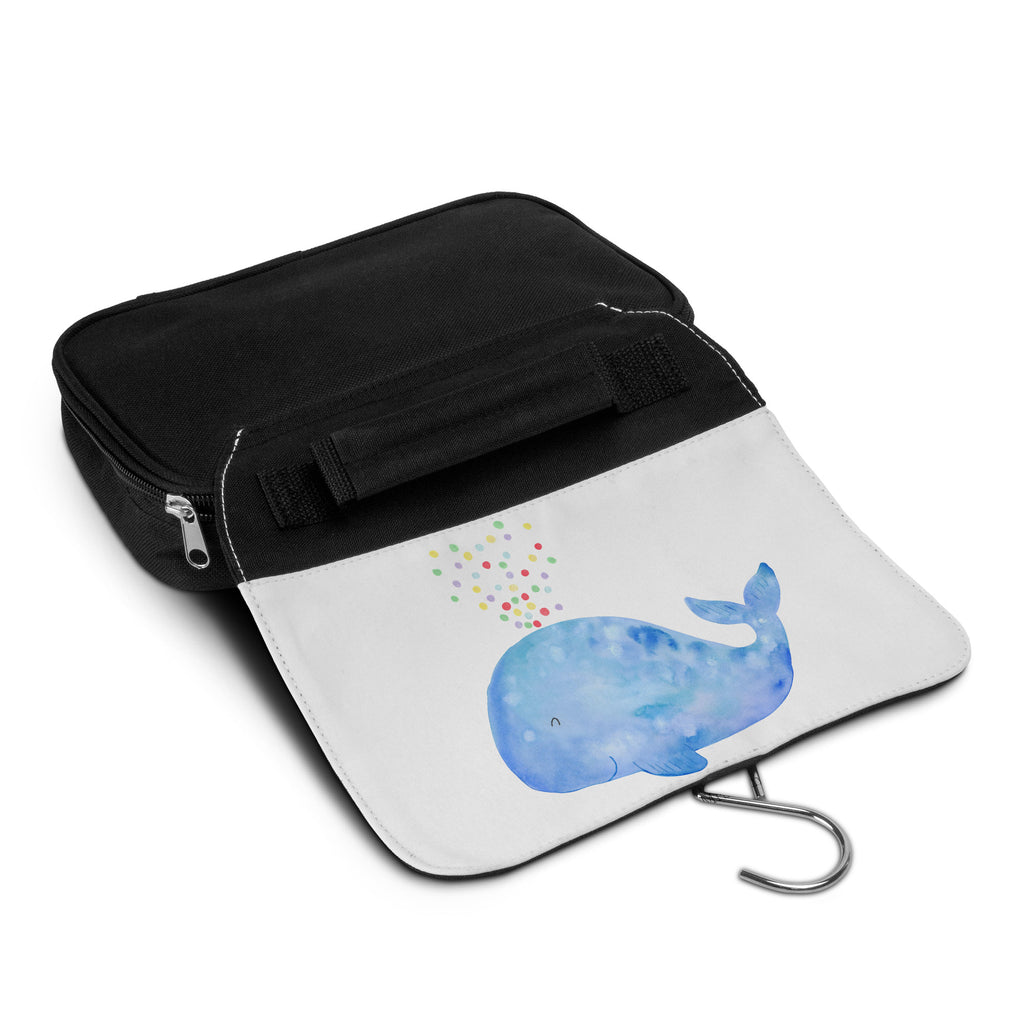 Kulturbeutel Wal Konfetti Kulturbeutel, Zum Aufhängen, Waschtasche, Kosmetiktasche, Damen, Herren, Aufbewahrungstasche, Schminktasche, Kosmetikbeutel, Organizer, Kulturtasche, Schminkutensil, Meerestiere, Meer, Urlaub, Wal, Konfetti, Wale, Motivation, Neuanfang, Trennung, Diät, Abnehmen, Neustart, Lebensabschnitt, Geburtstag
