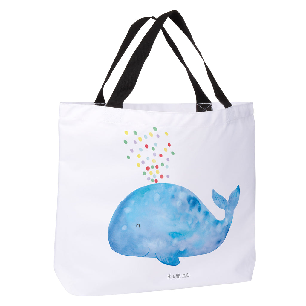 Shopper Wal Konfetti Beutel, Einkaufstasche, Tasche, Strandtasche, Einkaufsbeutel, Shopper, Schultasche, Freizeittasche, Tragebeutel, Schulbeutel, Alltagstasche, Meerestiere, Meer, Urlaub, Wal, Konfetti, Wale, Motivation, Neuanfang, Trennung, Diät, Abnehmen, Neustart, Lebensabschnitt, Geburtstag