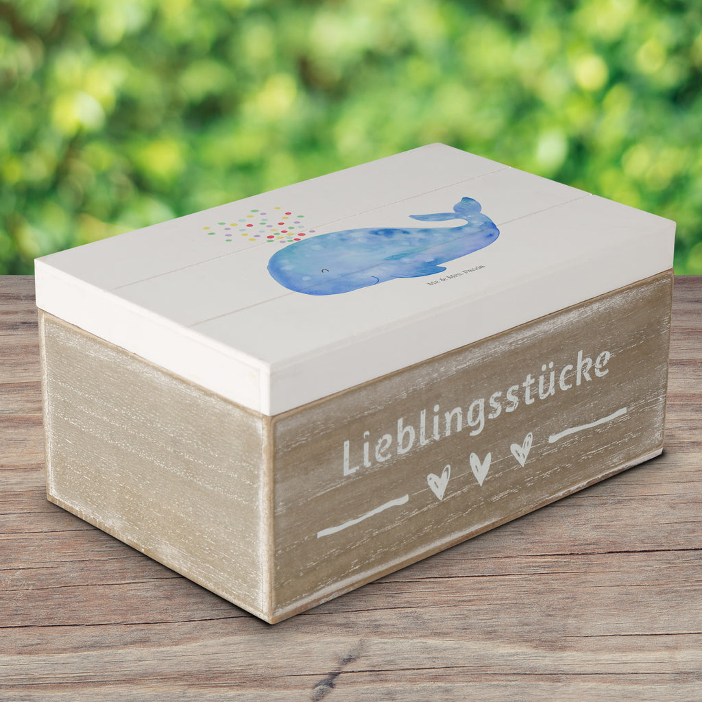 Holzkiste Wal Konfetti Holzkiste, Kiste, Schatzkiste, Truhe, Schatulle, XXL, Erinnerungsbox, Erinnerungskiste, Dekokiste, Aufbewahrungsbox, Meerestiere, Meer, Urlaub, Wal, Konfetti, Wale, Motivation, Neuanfang, Trennung, Diät, Abnehmen, Neustart, Lebensabschnitt, Geburtstag