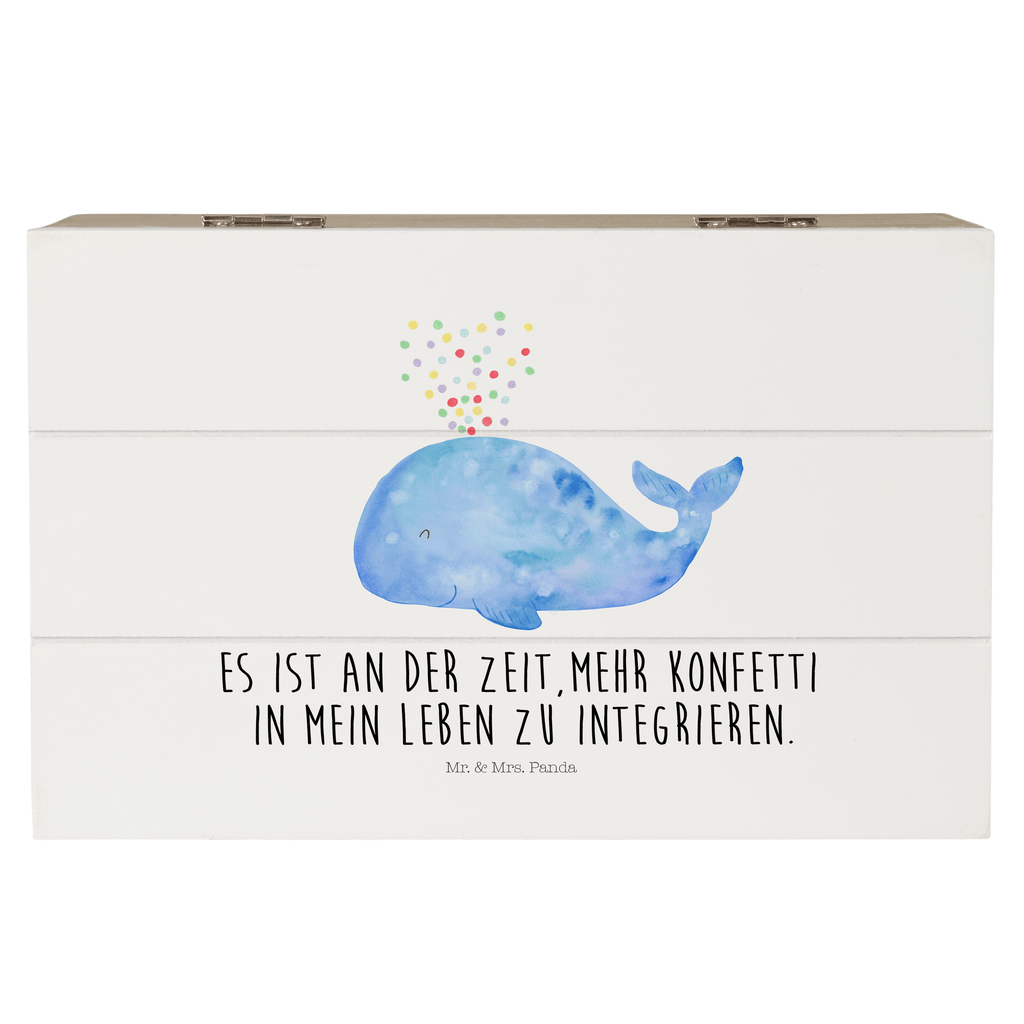 Holzkiste Wal Konfetti Holzkiste, Kiste, Schatzkiste, Truhe, Schatulle, XXL, Erinnerungsbox, Erinnerungskiste, Dekokiste, Aufbewahrungsbox, Meerestiere, Meer, Urlaub, Wal, Konfetti, Wale, Motivation, Neuanfang, Trennung, Diät, Abnehmen, Neustart, Lebensabschnitt, Geburtstag