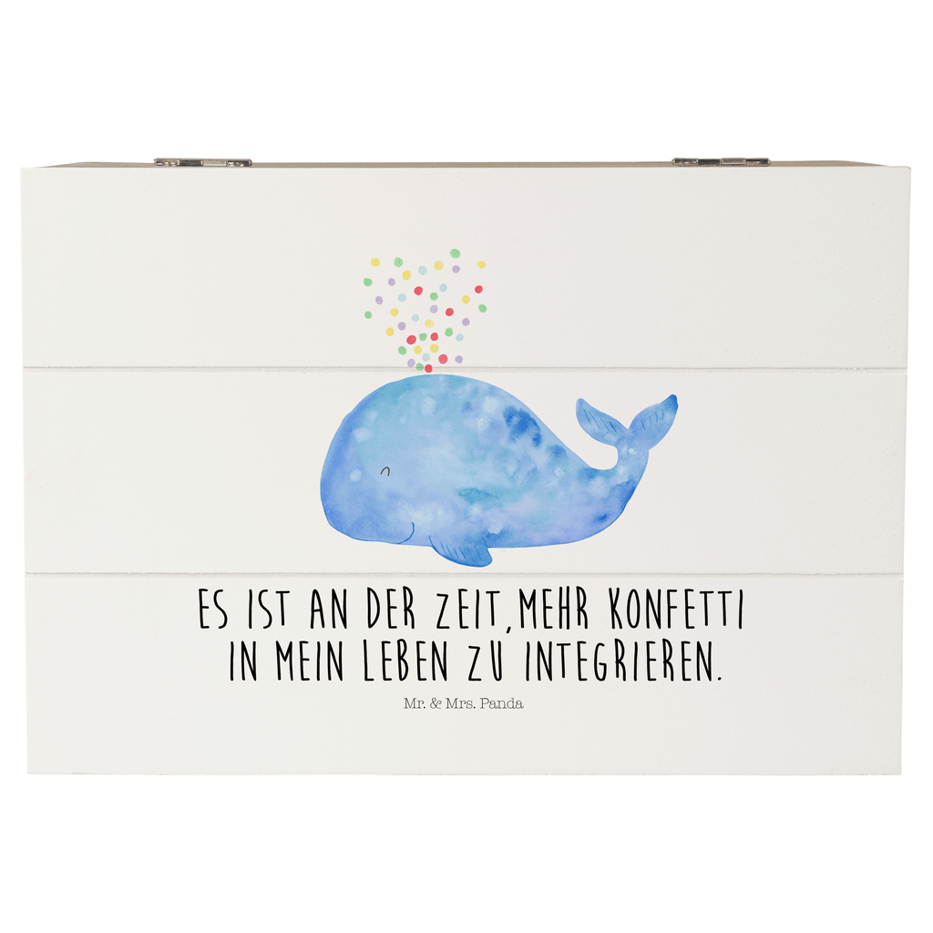 Holzkiste Wal Konfetti Holzkiste, Kiste, Schatzkiste, Truhe, Schatulle, XXL, Erinnerungsbox, Erinnerungskiste, Dekokiste, Aufbewahrungsbox, Meerestiere, Meer, Urlaub, Wal, Konfetti, Wale, Motivation, Neuanfang, Trennung, Diät, Abnehmen, Neustart, Lebensabschnitt, Geburtstag