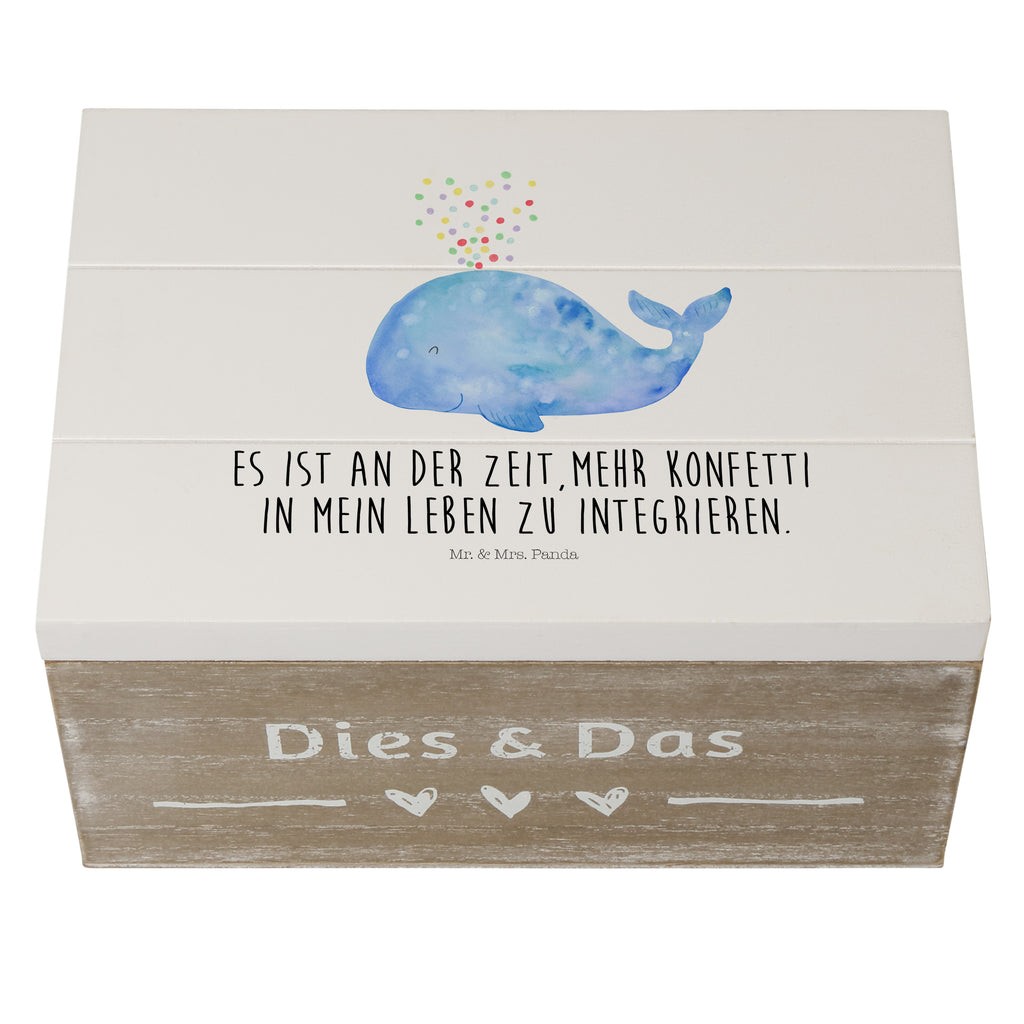 Holzkiste Wal Konfetti Holzkiste, Kiste, Schatzkiste, Truhe, Schatulle, XXL, Erinnerungsbox, Erinnerungskiste, Dekokiste, Aufbewahrungsbox, Meerestiere, Meer, Urlaub, Wal, Konfetti, Wale, Motivation, Neuanfang, Trennung, Diät, Abnehmen, Neustart, Lebensabschnitt, Geburtstag
