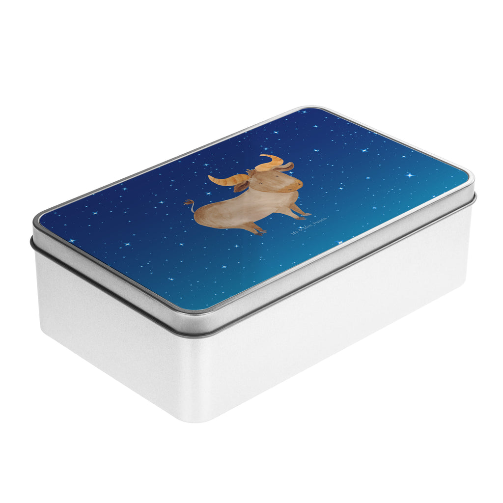 Metalldose rechteckig Sternzeichen Stier Blechdose, Metalldose, Blechbox, Container, Keksdose, Vorratsdose, Vorratsbox, Döschen, Versperbox, Vesperdose, Aufbewahrungsdose, Aufbewahrungsbox, Aluminiumdose, Dose, Tierkreiszeichen, Sternzeichen, Horoskop, Astrologie, Aszendent, Stier, Stier Geschenk, Stier Sternzeichen, Geschenk Mai, Geschenk April, Geburtstag Mai, Geburtstag April, Rind, Ochse