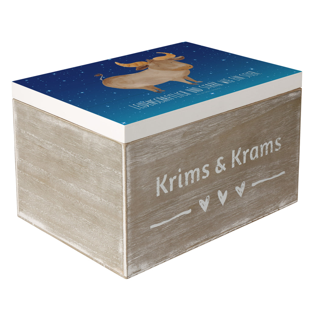 Holzkiste Sternzeichen Stier Holzkiste, Kiste, Schatzkiste, Truhe, Schatulle, XXL, Erinnerungsbox, Erinnerungskiste, Dekokiste, Aufbewahrungsbox, Tierkreiszeichen, Sternzeichen, Horoskop, Astrologie, Aszendent, Stier, Stier Geschenk, Stier Sternzeichen, Geschenk Mai, Geschenk April, Geburtstag Mai, Geburtstag April, Rind, Ochse