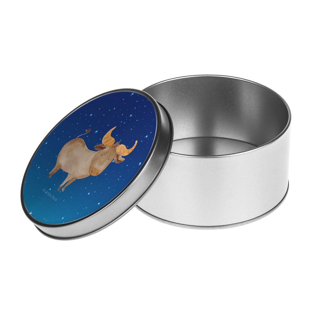 Blechdose rund Sternzeichen Stier Metalldose, Keksdose, Dose, Vorratsdose, Geschenkbox, Tierkreiszeichen, Sternzeichen, Horoskop, Astrologie, Aszendent, Stier, Stier Geschenk, Stier Sternzeichen, Geschenk Mai, Geschenk April, Geburtstag Mai, Geburtstag April, Rind, Ochse