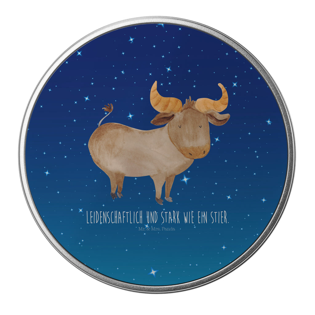 Blechdose rund Sternzeichen Stier Metalldose, Keksdose, Dose, Vorratsdose, Geschenkbox, Tierkreiszeichen, Sternzeichen, Horoskop, Astrologie, Aszendent, Stier, Stier Geschenk, Stier Sternzeichen, Geschenk Mai, Geschenk April, Geburtstag Mai, Geburtstag April, Rind, Ochse