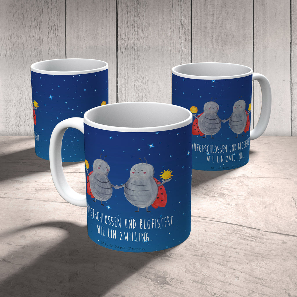Tasse Sternzeichen Zwilling Zwillinge, Zwilling Geschenk, Zwilling Sternzeichen, Geburtstag Mai, Geschenk Mai, Geschenk Juni, Marienkäfer, Glückskäfer, Zwillingsbruder, Zwillingsschwester Becher, Kaffeetasse, Kaffeebecher, Tee, Frühstück, Büro  Tierkreiszeichen, Sternzeichen, Horoskop, Astrologie, Aszendent