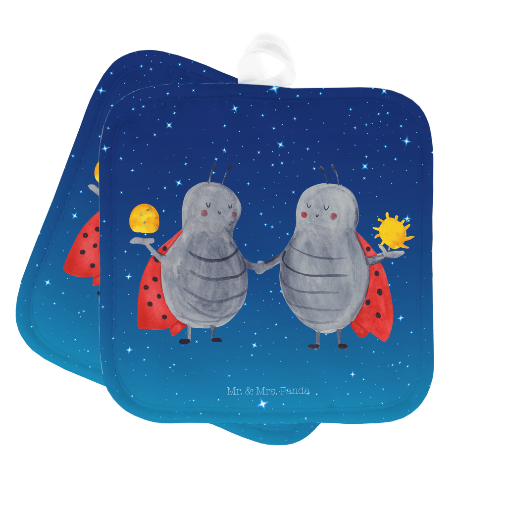 2er Set Topflappen  Sternzeichen Zwilling Topflappen, Topfuntersetzer, Ofenhandschuh, Topflappen Set, Topflappen lustig, Topflappen mit Spruch, Tierkreiszeichen, Sternzeichen, Horoskop, Astrologie, Aszendent, Zwillinge, Zwilling Geschenk, Zwilling Sternzeichen, Geburtstag Mai, Geschenk Mai, Geschenk Juni, Marienkäfer, Glückskäfer, Zwillingsbruder, Zwillingsschwester