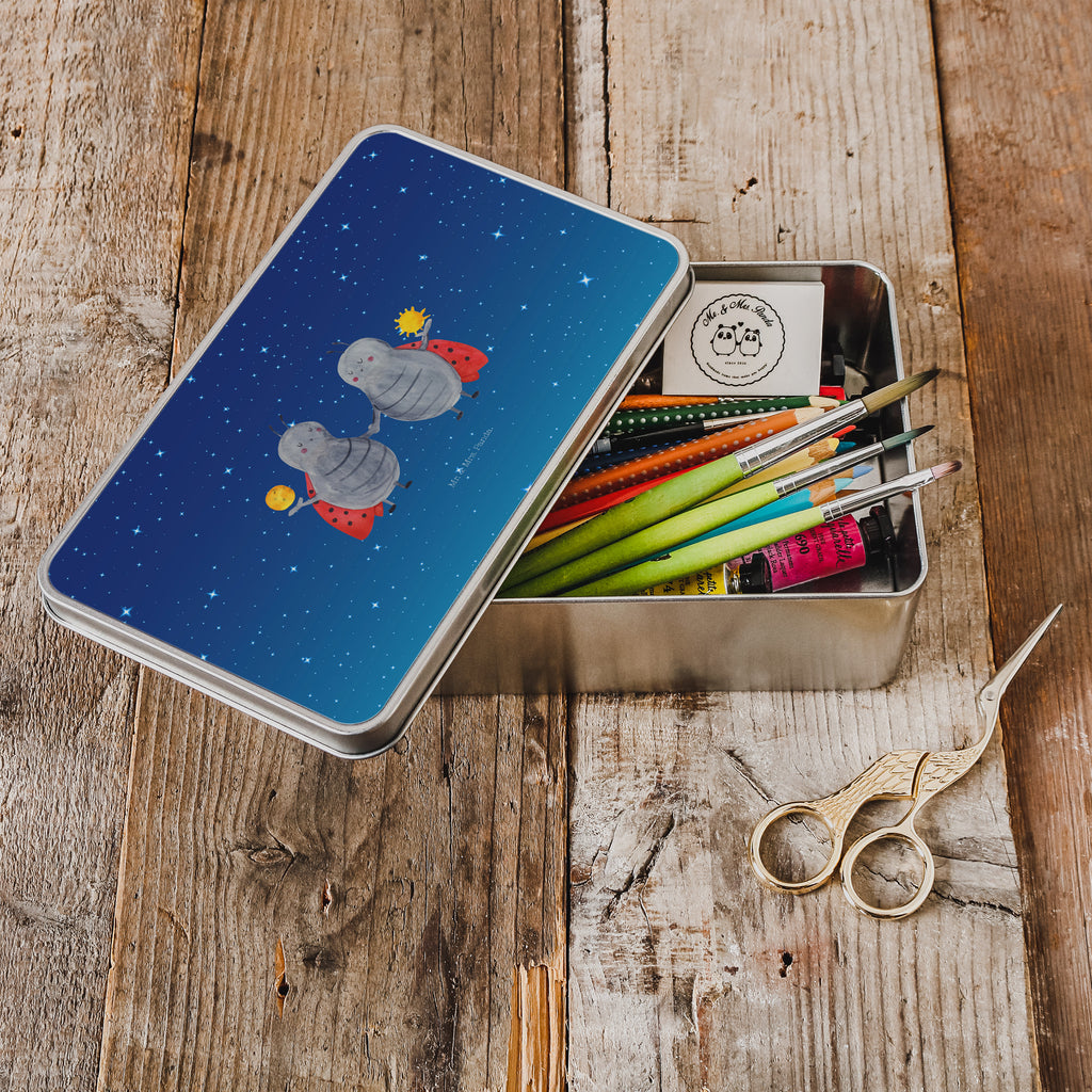 Metalldose rechteckig Sternzeichen Zwilling Blechdose, Metalldose, Blechbox, Container, Keksdose, Vorratsdose, Vorratsbox, Döschen, Versperbox, Vesperdose, Aufbewahrungsdose, Aufbewahrungsbox, Aluminiumdose, Dose, Tierkreiszeichen, Sternzeichen, Horoskop, Astrologie, Aszendent, Zwillinge, Zwilling Geschenk, Zwilling Sternzeichen, Geburtstag Mai, Geschenk Mai, Geschenk Juni, Marienkäfer, Glückskäfer, Zwillingsbruder, Zwillingsschwester