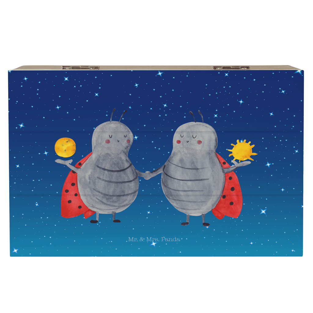 Holzkiste Sternzeichen Zwilling Holzkiste, Kiste, Schatzkiste, Truhe, Schatulle, XXL, Erinnerungsbox, Erinnerungskiste, Dekokiste, Aufbewahrungsbox, Tierkreiszeichen, Sternzeichen, Horoskop, Astrologie, Aszendent, Zwillinge, Zwilling Geschenk, Zwilling Sternzeichen, Geburtstag Mai, Geschenk Mai, Geschenk Juni, Marienkäfer, Glückskäfer, Zwillingsbruder, Zwillingsschwester