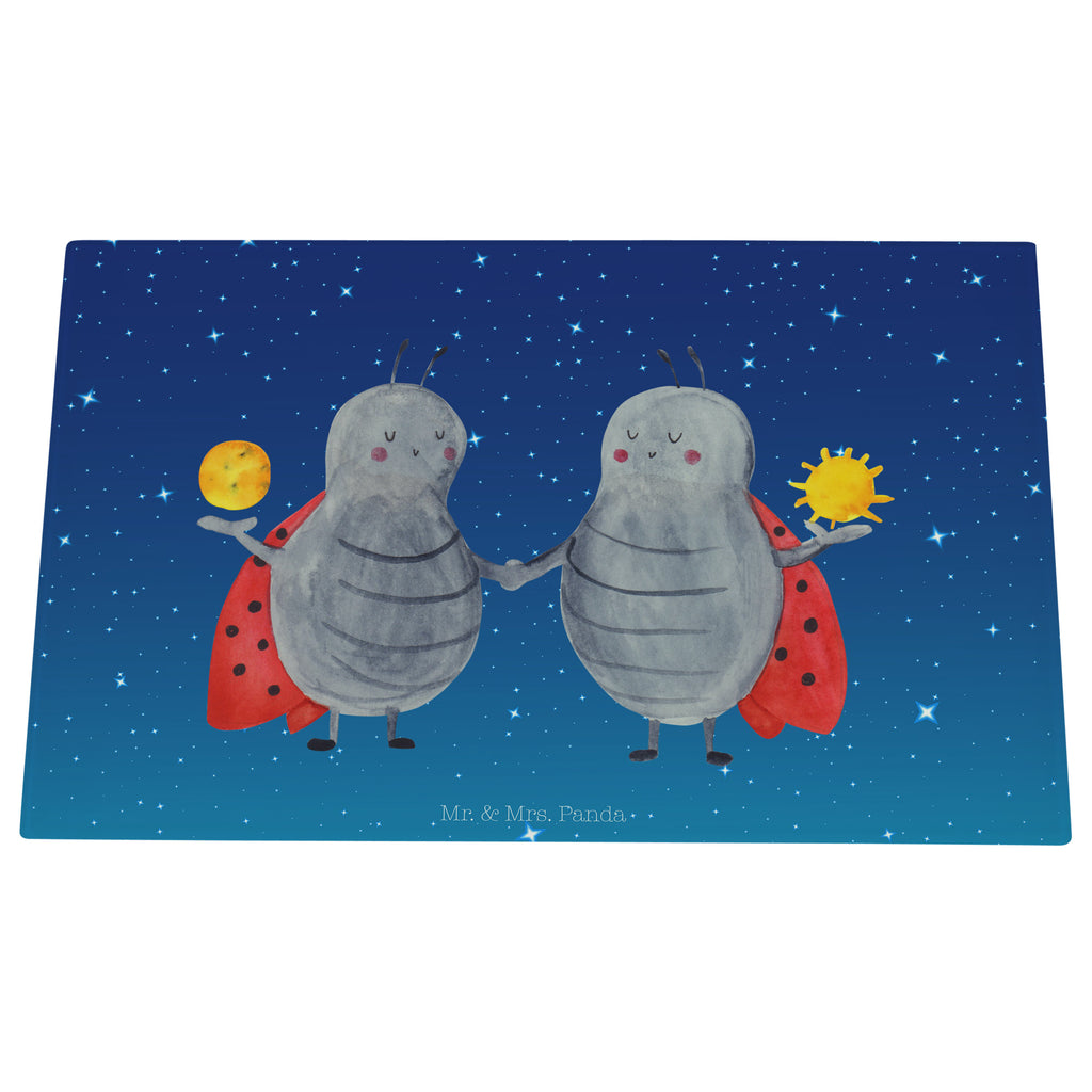 Medium Glas Schneidbrett Sternzeichen Zwilling Glasschneidebrett, Schneidebrett, Tierkreiszeichen, Sternzeichen, Horoskop, Astrologie, Aszendent, Zwillinge, Zwilling Geschenk, Zwilling Sternzeichen, Geburtstag Mai, Geschenk Mai, Geschenk Juni, Marienkäfer, Glückskäfer, Zwillingsbruder, Zwillingsschwester