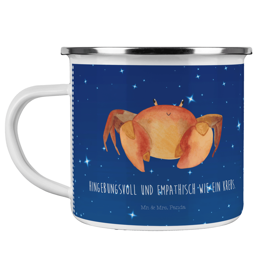 Camping Emaille Tasse Sternzeichen Krebs Campingtasse, Trinkbecher, Metalltasse, Outdoor Tasse, Emaille Trinkbecher, Blechtasse Outdoor, Emaille Campingbecher, Edelstahl Trinkbecher, Metalltasse für Camping, Kaffee Blechtasse, Camping Tasse Metall, Tierkreiszeichen, Sternzeichen, Horoskop, Astrologie, Aszendent, Krebse, Krebs Geschenk, Krebs Sternzeichen, Geschenk Juni, Geschenk Juli, Geburtstag Juni, Geburtstag Juli, Krabbe, Meerestier, Geschenk Meer