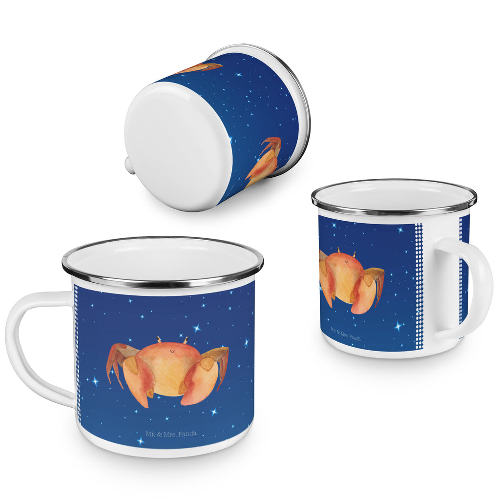 Camping Emaille Tasse Sternzeichen Krebs Campingtasse, Trinkbecher, Metalltasse, Outdoor Tasse, Emaille Trinkbecher, Blechtasse Outdoor, Emaille Campingbecher, Edelstahl Trinkbecher, Metalltasse für Camping, Kaffee Blechtasse, Camping Tasse Metall, Tierkreiszeichen, Sternzeichen, Horoskop, Astrologie, Aszendent, Krebse, Krebs Geschenk, Krebs Sternzeichen, Geschenk Juni, Geschenk Juli, Geburtstag Juni, Geburtstag Juli, Krabbe, Meerestier, Geschenk Meer