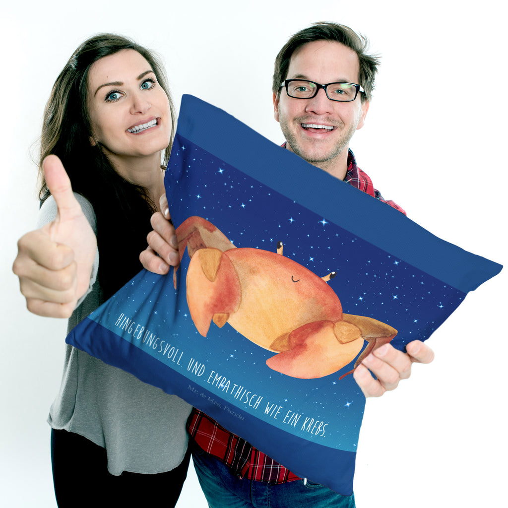 40x40 Kissen Sternzeichen Krebs Kissenhülle, Kopfkissen, Sofakissen, Dekokissen, Motivkissen, Tierkreiszeichen, Sternzeichen, Horoskop, Astrologie, Aszendent, Krebse, Krebs Geschenk, Krebs Sternzeichen, Geschenk Juni, Geschenk Juli, Geburtstag Juni, Geburtstag Juli, Krabbe, Meerestier, Geschenk Meer