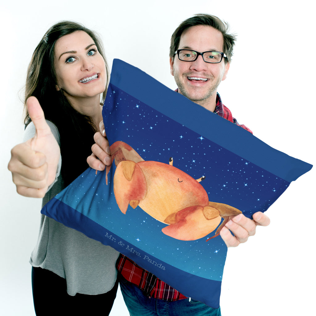 40x40 Kissen Sternzeichen Krebs Kissenhülle, Kopfkissen, Sofakissen, Dekokissen, Motivkissen, Tierkreiszeichen, Sternzeichen, Horoskop, Astrologie, Aszendent, Krebse, Krebs Geschenk, Krebs Sternzeichen, Geschenk Juni, Geschenk Juli, Geburtstag Juni, Geburtstag Juli, Krabbe, Meerestier, Geschenk Meer