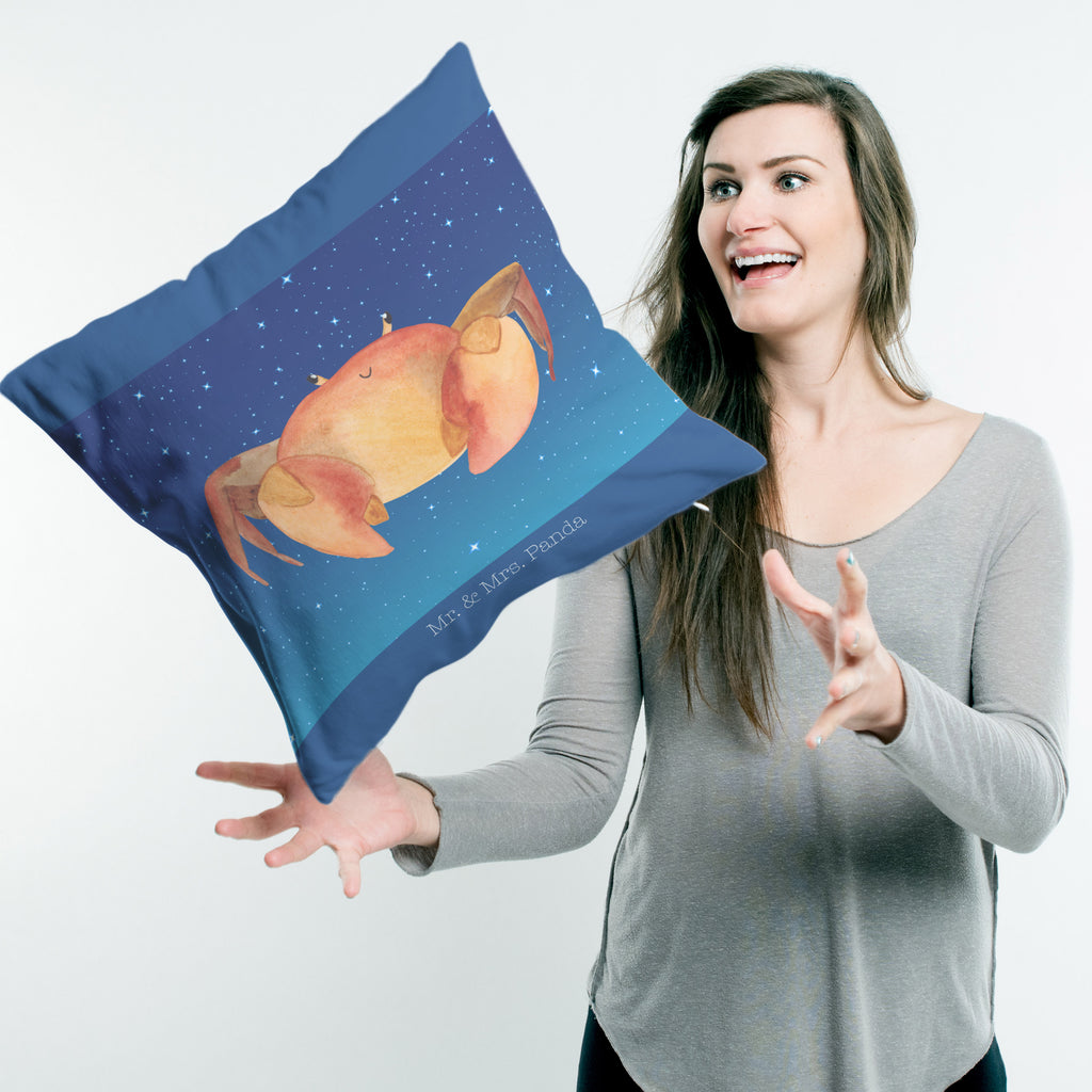 40x40 Kissen Sternzeichen Krebs Kissenhülle, Kopfkissen, Sofakissen, Dekokissen, Motivkissen, Tierkreiszeichen, Sternzeichen, Horoskop, Astrologie, Aszendent, Krebse, Krebs Geschenk, Krebs Sternzeichen, Geschenk Juni, Geschenk Juli, Geburtstag Juni, Geburtstag Juli, Krabbe, Meerestier, Geschenk Meer