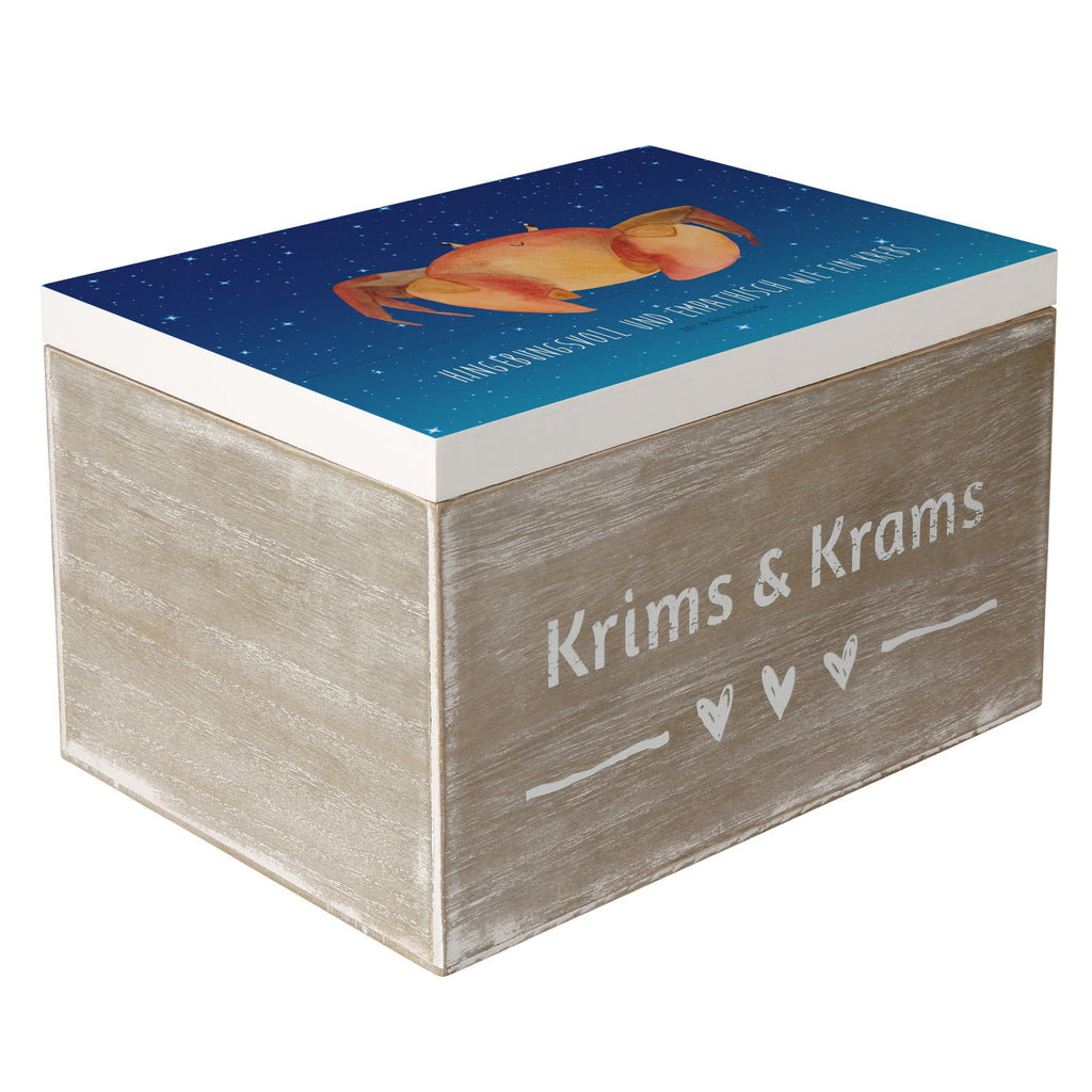 Holzkiste Sternzeichen Krebs Holzkiste, Kiste, Schatzkiste, Truhe, Schatulle, XXL, Erinnerungsbox, Erinnerungskiste, Dekokiste, Aufbewahrungsbox, Tierkreiszeichen, Sternzeichen, Horoskop, Astrologie, Aszendent, Krebse, Krebs Geschenk, Krebs Sternzeichen, Geschenk Juni, Geschenk Juli, Geburtstag Juni, Geburtstag Juli, Krabbe, Meerestier, Geschenk Meer