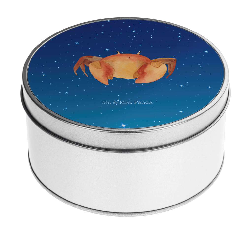 Blechdose rund Sternzeichen Krebs Metalldose, Keksdose, Dose, Vorratsdose, Geschenkbox, Tierkreiszeichen, Sternzeichen, Horoskop, Astrologie, Aszendent, Krebse, Krebs Geschenk, Krebs Sternzeichen, Geschenk Juni, Geschenk Juli, Geburtstag Juni, Geburtstag Juli, Krabbe, Meerestier, Geschenk Meer