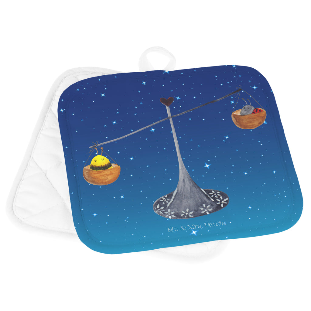2er Set Topflappen  Sternzeichen Waage Topflappen, Topfuntersetzer, Ofenhandschuh, Topflappen Set, Topflappen lustig, Topflappen mit Spruch, Tierkreiszeichen, Sternzeichen, Horoskop, Astrologie, Aszendent, Waage, Waage Geschenk, Waage Sternzeichen, Geschenk Oktober, Geschenk September, Geburtstag Oktober, Geburtstag September, Gleichgewicht, Marienkäfer, Hummel, Biene