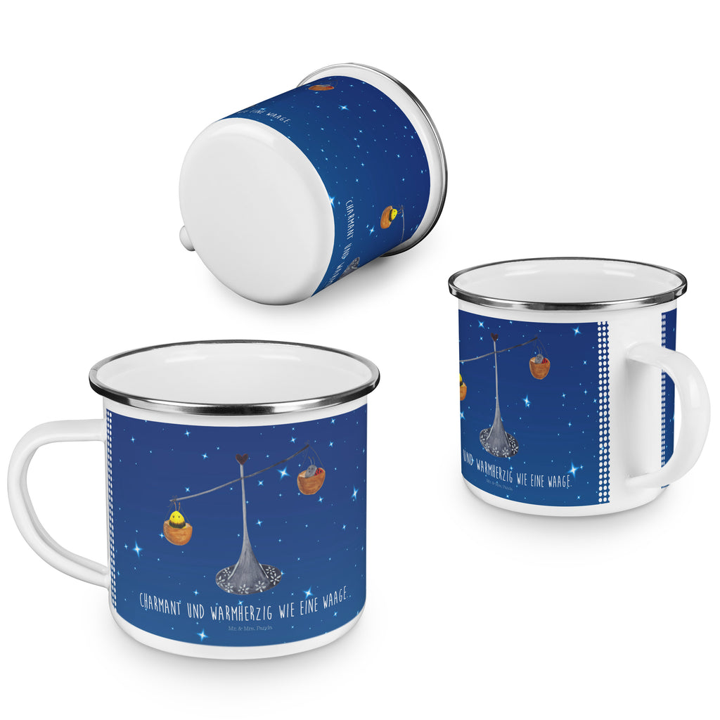 Camping Emaille Tasse Sternzeichen Waage Campingtasse, Trinkbecher, Metalltasse, Outdoor Tasse, Emaille Trinkbecher, Blechtasse Outdoor, Emaille Campingbecher, Edelstahl Trinkbecher, Metalltasse für Camping, Kaffee Blechtasse, Camping Tasse Metall, Tierkreiszeichen, Sternzeichen, Horoskop, Astrologie, Aszendent, Waage, Waage Geschenk, Waage Sternzeichen, Geschenk Oktober, Geschenk September, Geburtstag Oktober, Geburtstag September, Gleichgewicht, Marienkäfer, Hummel, Biene