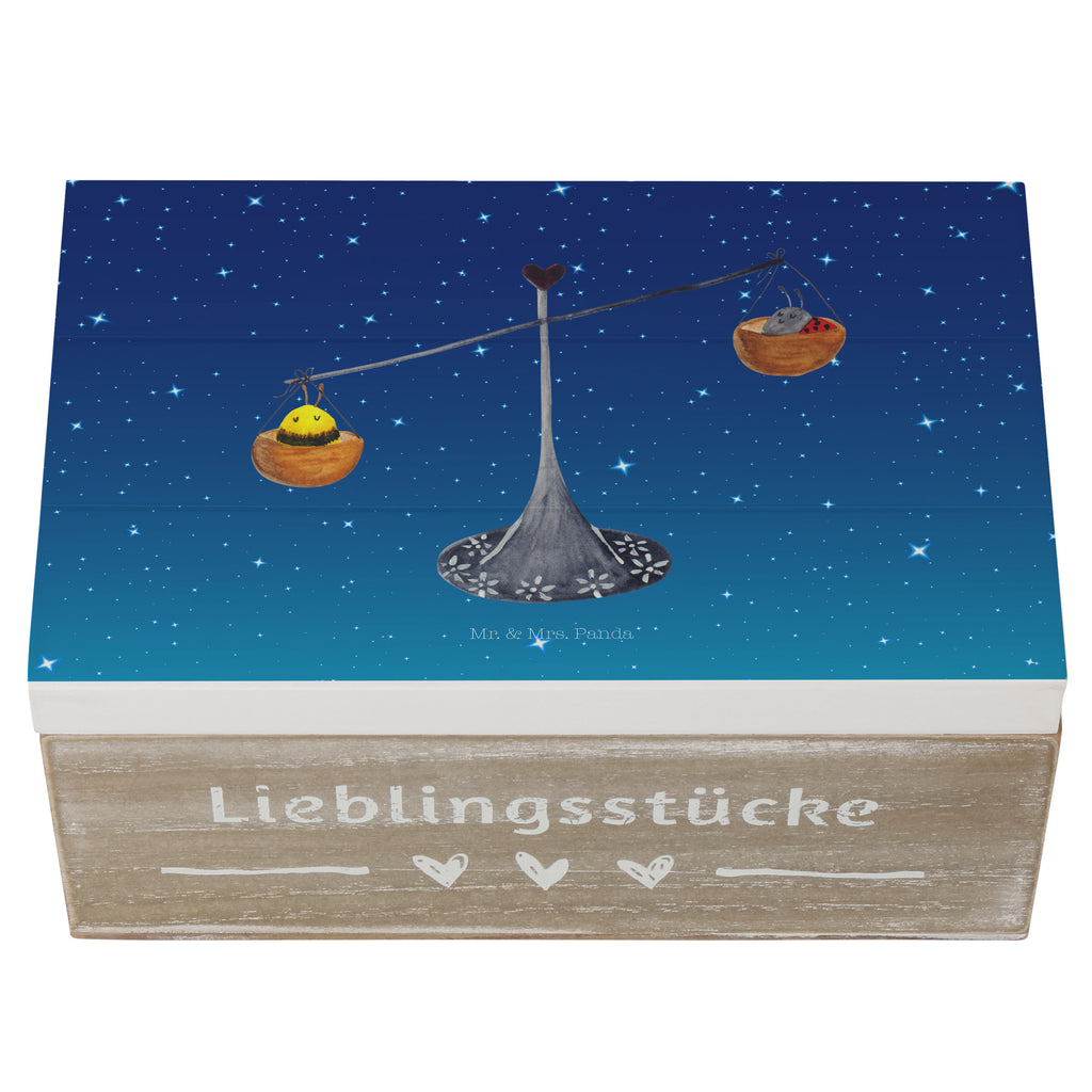 Holzkiste Sternzeichen Waage Holzkiste, Kiste, Schatzkiste, Truhe, Schatulle, XXL, Erinnerungsbox, Erinnerungskiste, Dekokiste, Aufbewahrungsbox, Tierkreiszeichen, Sternzeichen, Horoskop, Astrologie, Aszendent, Waage, Waage Geschenk, Waage Sternzeichen, Geschenk Oktober, Geschenk September, Geburtstag Oktober, Geburtstag September, Gleichgewicht, Marienkäfer, Hummel, Biene