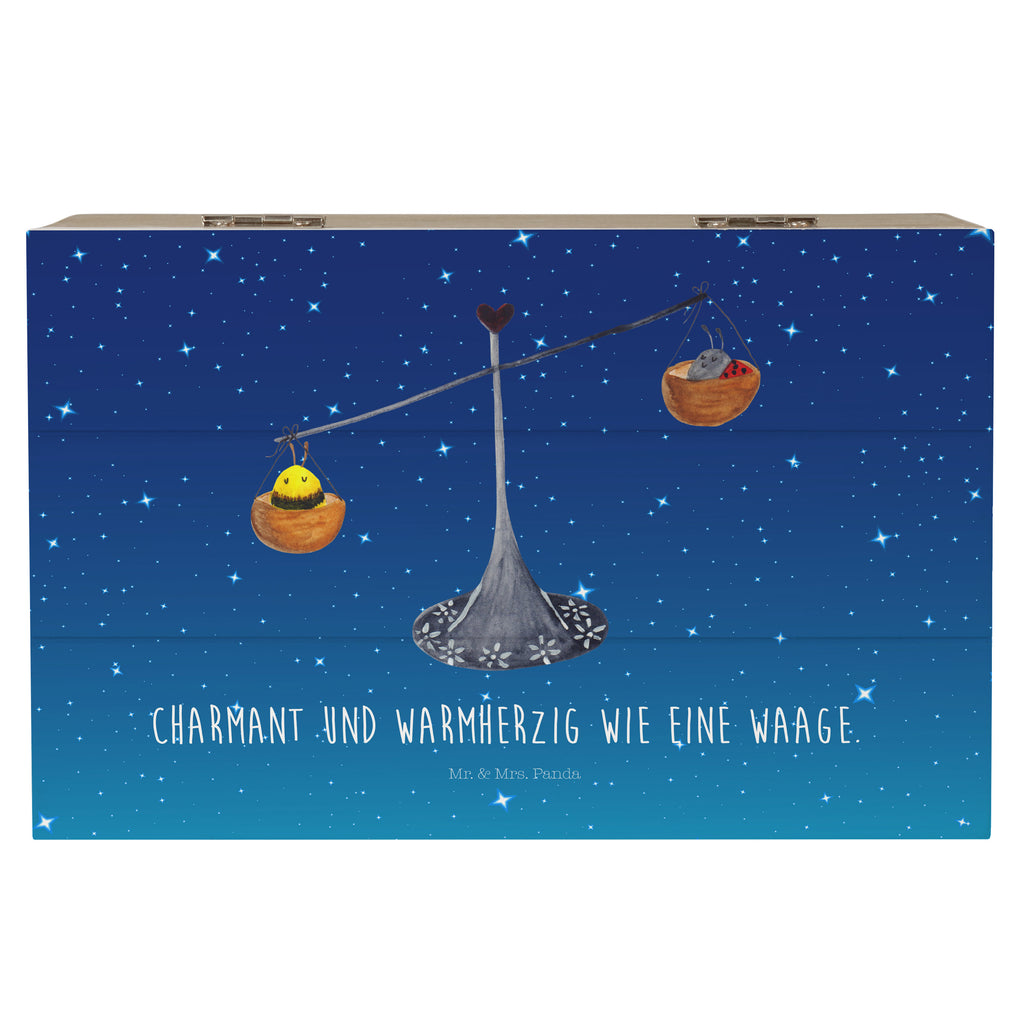 Holzkiste Sternzeichen Waage Holzkiste, Kiste, Schatzkiste, Truhe, Schatulle, XXL, Erinnerungsbox, Erinnerungskiste, Dekokiste, Aufbewahrungsbox, Tierkreiszeichen, Sternzeichen, Horoskop, Astrologie, Aszendent, Waage, Waage Geschenk, Waage Sternzeichen, Geschenk Oktober, Geschenk September, Geburtstag Oktober, Geburtstag September, Gleichgewicht, Marienkäfer, Hummel, Biene
