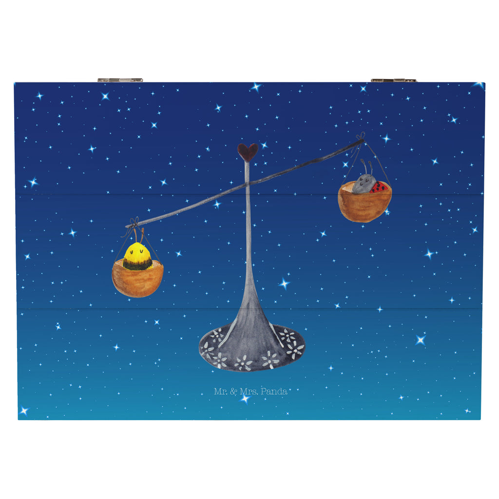 Holzkiste Sternzeichen Waage Holzkiste, Kiste, Schatzkiste, Truhe, Schatulle, XXL, Erinnerungsbox, Erinnerungskiste, Dekokiste, Aufbewahrungsbox, Tierkreiszeichen, Sternzeichen, Horoskop, Astrologie, Aszendent, Waage, Waage Geschenk, Waage Sternzeichen, Geschenk Oktober, Geschenk September, Geburtstag Oktober, Geburtstag September, Gleichgewicht, Marienkäfer, Hummel, Biene
