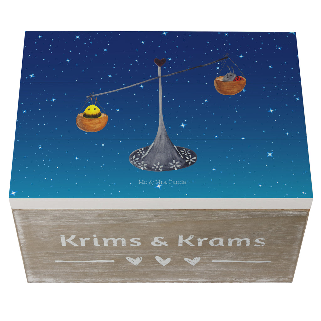 Holzkiste Sternzeichen Waage Holzkiste, Kiste, Schatzkiste, Truhe, Schatulle, XXL, Erinnerungsbox, Erinnerungskiste, Dekokiste, Aufbewahrungsbox, Tierkreiszeichen, Sternzeichen, Horoskop, Astrologie, Aszendent, Waage, Waage Geschenk, Waage Sternzeichen, Geschenk Oktober, Geschenk September, Geburtstag Oktober, Geburtstag September, Gleichgewicht, Marienkäfer, Hummel, Biene