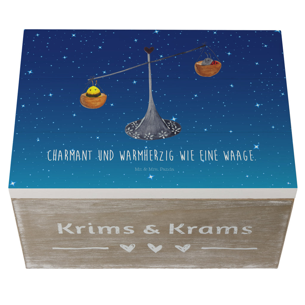 Holzkiste Sternzeichen Waage Holzkiste, Kiste, Schatzkiste, Truhe, Schatulle, XXL, Erinnerungsbox, Erinnerungskiste, Dekokiste, Aufbewahrungsbox, Tierkreiszeichen, Sternzeichen, Horoskop, Astrologie, Aszendent, Waage, Waage Geschenk, Waage Sternzeichen, Geschenk Oktober, Geschenk September, Geburtstag Oktober, Geburtstag September, Gleichgewicht, Marienkäfer, Hummel, Biene