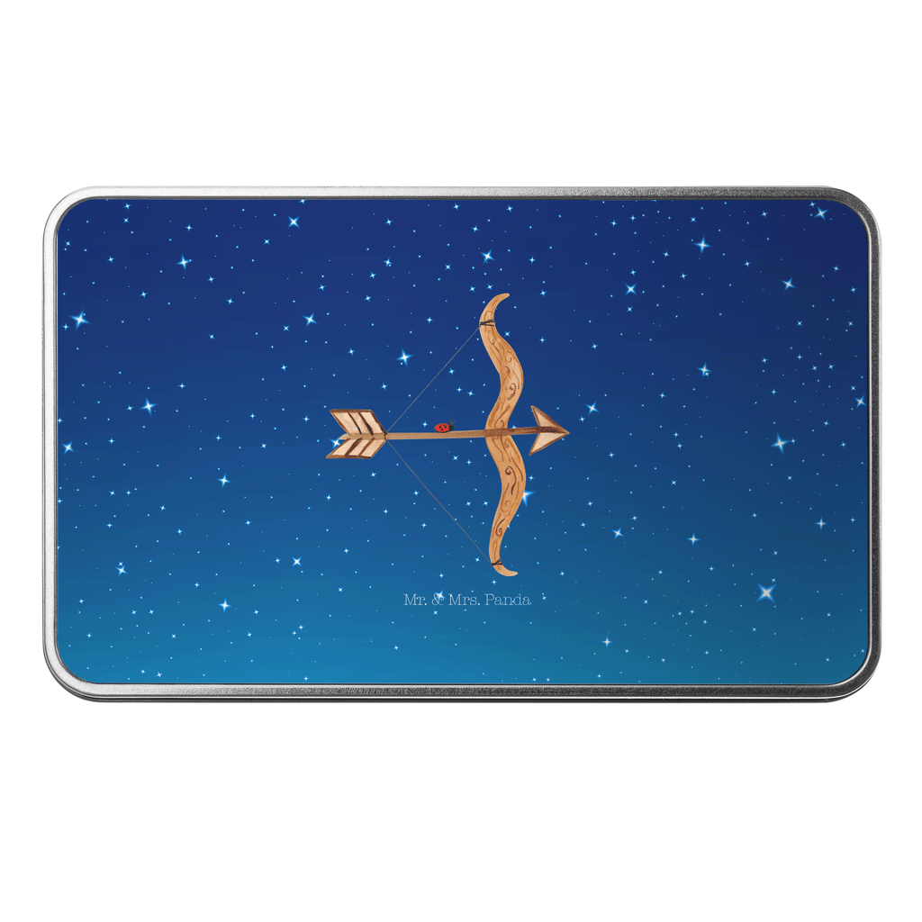 Metalldose rechteckig Sternzeichen Schütze Blechdose, Metalldose, Blechbox, Container, Keksdose, Vorratsdose, Vorratsbox, Döschen, Versperbox, Vesperdose, Aufbewahrungsdose, Aufbewahrungsbox, Aluminiumdose, Dose, Tierkreiszeichen, Sternzeichen, Horoskop, Astrologie, Aszendent, Schütze, Schütze Geschenk, Schütze Sternzeichen, Geschenk November, Geschenk Dezember, Geburtstag November, Geburtstag Dezember, Geschenk Schützenfest