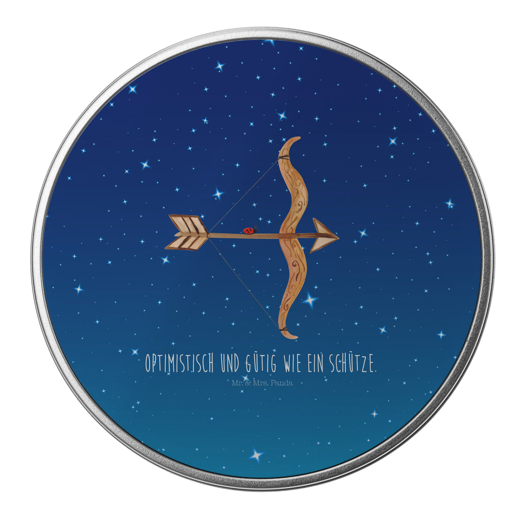 Blechdose rund Sternzeichen Schütze Metalldose, Keksdose, Dose, Vorratsdose, Geschenkbox, Tierkreiszeichen, Sternzeichen, Horoskop, Astrologie, Aszendent, Schütze, Schütze Geschenk, Schütze Sternzeichen, Geschenk November, Geschenk Dezember, Geburtstag November, Geburtstag Dezember, Geschenk Schützenfest